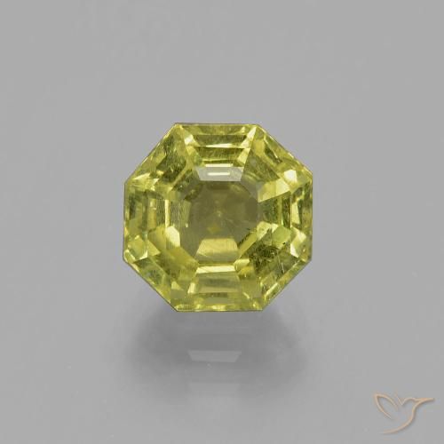 2.82ct طبيعي اخضر فاتح الأباتيت, قص الزمرد, VS-SI