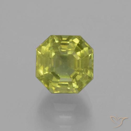 4.14ct طبيعي اخضر فاتح الأباتيت, قص الزمرد, VS-SI