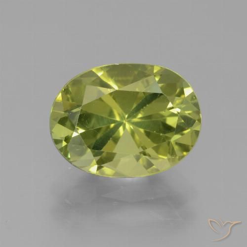 3.53ct طبيعي Medium Light Green الأباتيت, بيضوي, VVS-VS
