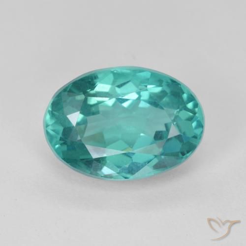 5.33ct طبيعي شرشيرى لامع الأباتيت, بيضوي, قليلا جدا