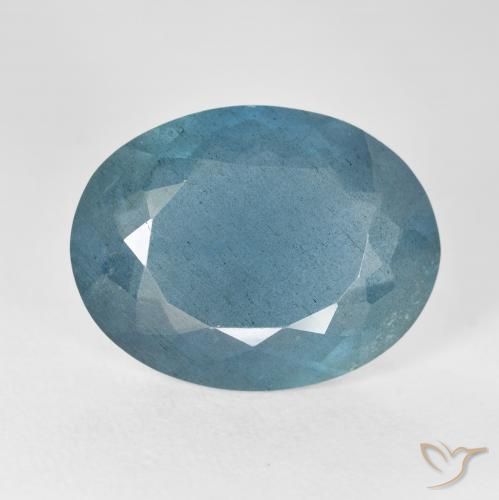 12.80ct طبيعي ازرق مخضر زبرجد أو أكوامارين, بيضوي, VS-SI