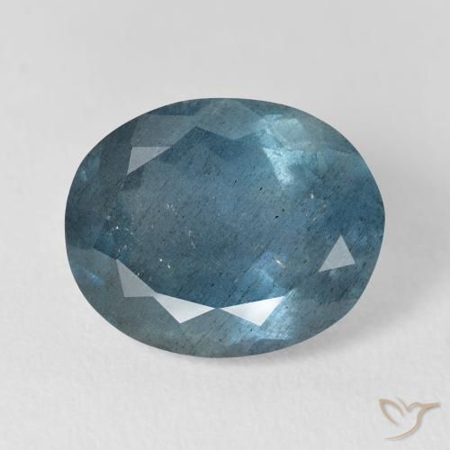 8.01ct طبيعي أزرق-أخضر أكوامارين, بيضاوي, VS-SI, Photo A