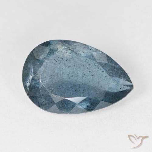 6.78ct أزرق أكوامارين, شكل الكمثرى, VS-SI