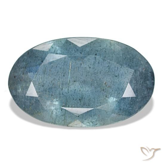 5.60ct أزرق أكوامارين, بيضاوي, VS-SI