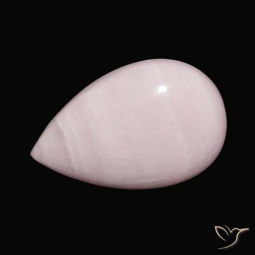 13.50ct طبيعي وردى زهرى أراجونيت, شكل الكمثرى, غير شفاف