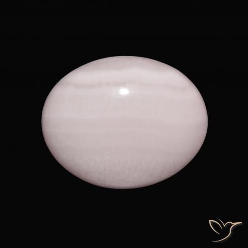 9.82ct طبيعي وردى زهرى أراجونيت, بيضوي, غير شفاف