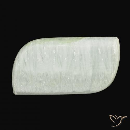 46.51ct طبيعي أخضر باهت أراجونيت, فانسى, غير شفاف