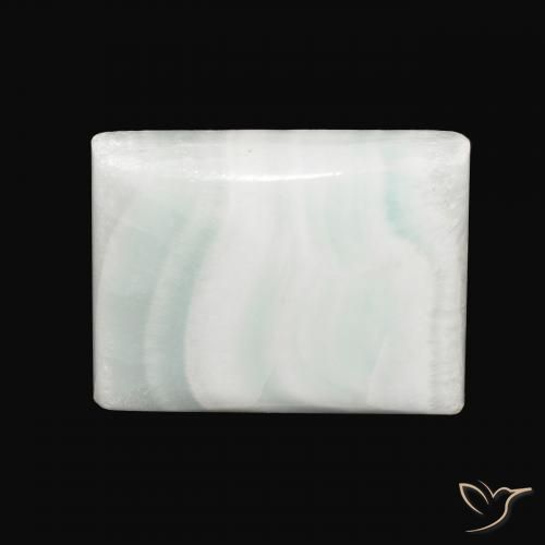 34.11ct طبيعي أخضر أصفر باهت أراجونيت, باجيت, غير شفاف