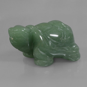 افينتورين أخضر طبيعي، شكل خيالي، 306.71 قيراط، غير شفاف