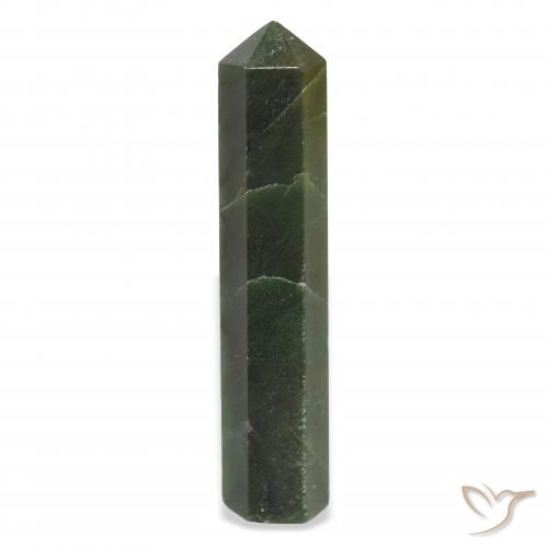 30.49ct طبيعي أخضر ترابى افينتورين, فانسى, غير شفاف