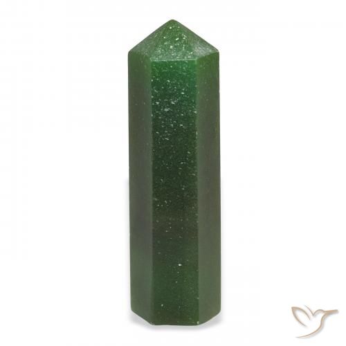 26.73ct طبيعي أخضر الغابات افينتورين, فانسى, غير شفاف