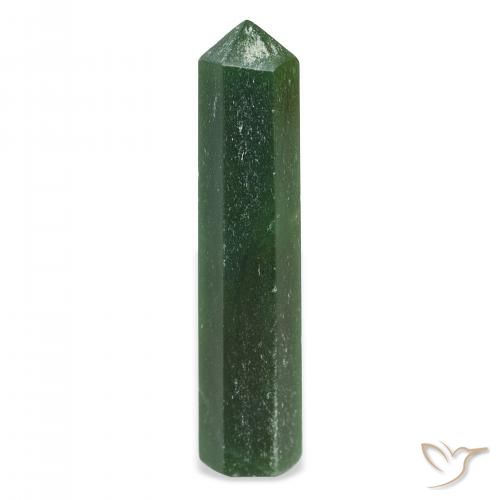 27.79ct طبيعي أخضر متوسط افينتورين, فانسى, غير شفاف