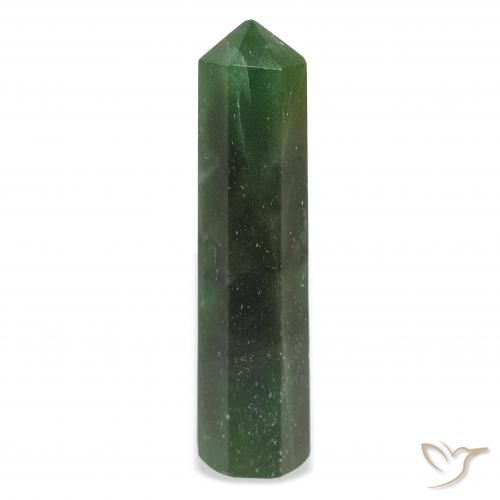 33.09ct طبيعي أخضر اليشم افينتورين, فانسى, غير شفاف
