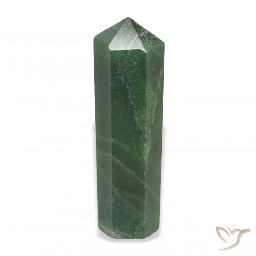 35.16ct طبيعي أخضر متوسط افينتورين, فانسى, غير شفاف