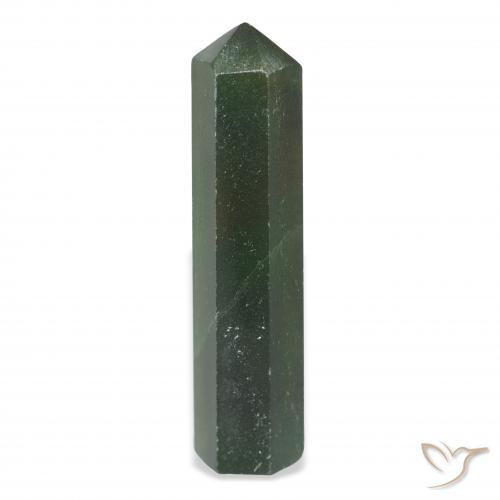 33.71ct طبيعي أخضر الغابات افينتورين, فانسى, غير شفاف
