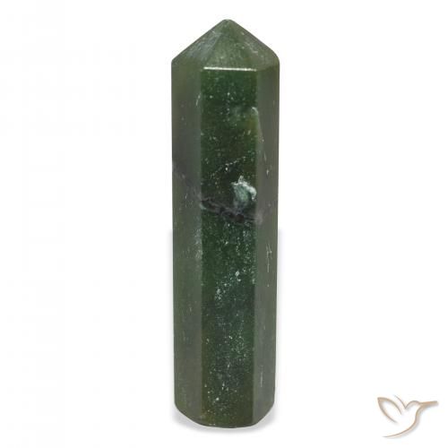 34.70ct طبيعي أخضر الغابات افينتورين, فانسى, غير شفاف