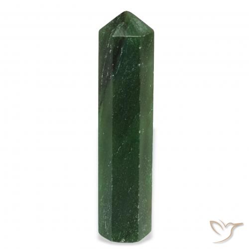 28.79ct طبيعي أخضر غامق افينتورين, فانسى, غير شفاف