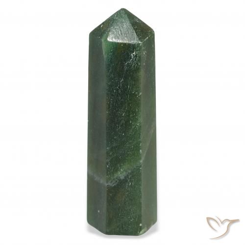 40.86ct طبيعي أخضر ترابى افينتورين, فانسى, غير شفاف