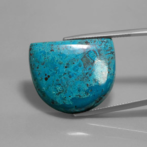 أزوريت متعدد الألوان الأزرق طبيعي، شكل خيالي، 29.51 قيراط، غير شفاف