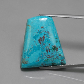 أزوريت متعدد الألوان الأزرق طبيعي، شكل خيالي، 29.96 قيراط، غير شفاف