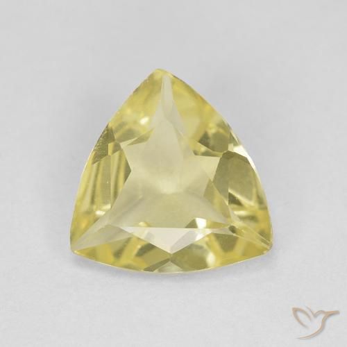 1.03ct طبيعي أصفر النحلة بيريل, مثلثى, VVS