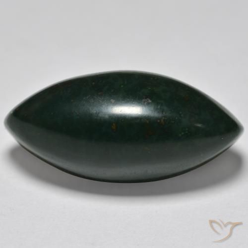 12.43ct طبيعي متعدد الألوان حجر الدم, ماركيز, غير شفاف