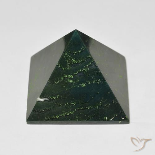 113.40ct طبيعي أخضر غامق حجر الدم, مربع, غير شفاف