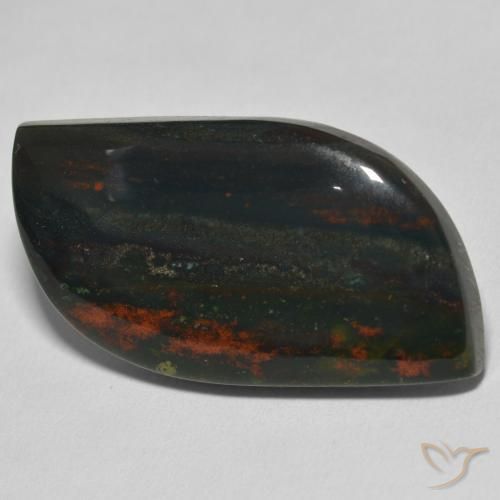 26.95ct طبيعي أخضر وأحمر حجر الدم, فانسى, غير شفاف, Photo A