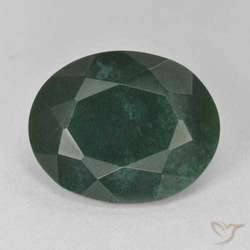 10.38ct طبيعي أخضر متعدد الألوان حجر الدم, بيضوي, غير شفاف