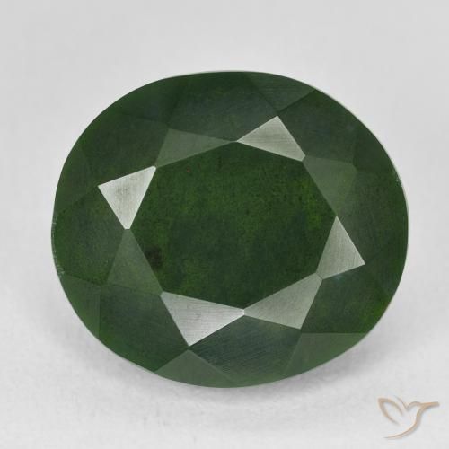 11.32ct طبيعي أخضر متعدد الألوان حجر الدم, بيضوي, غير شفاف