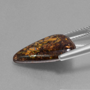 صخر الأوبال متعدد الألوان طبيعي، شكل خيالي، 9.50 قيراط، غير شفاف