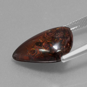 صخر الأوبال متعدد الألوان طبيعي، شكل خيالي، 9.92 قيراط، غير شفاف