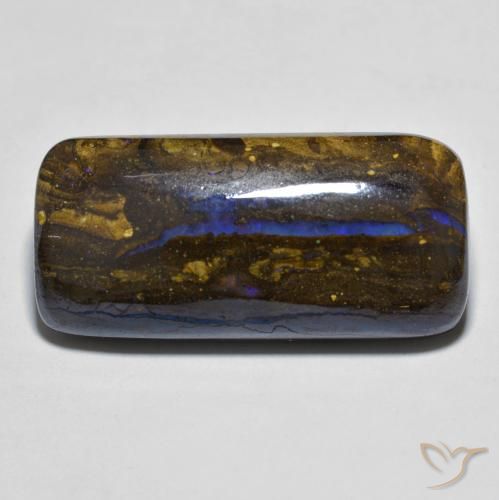 14.28ct طبيعي متعدد الألوان صخر الأوبال, وسادة, غير شفاف