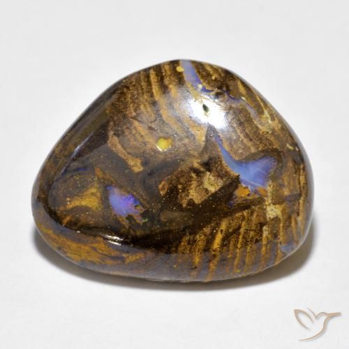 11.60ct طبيعي متعدد الألوان صخر الأوبال, فانسى, غير شفاف