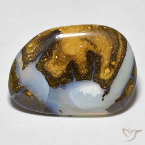 12.38ct طبيعي متعدد الألوان صخر الأوبال, فانسى, نصف شفاف