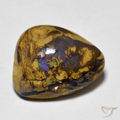 11.19ct طبيعي متعدد الألوان صخر الأوبال, فانسى, غير شفاف