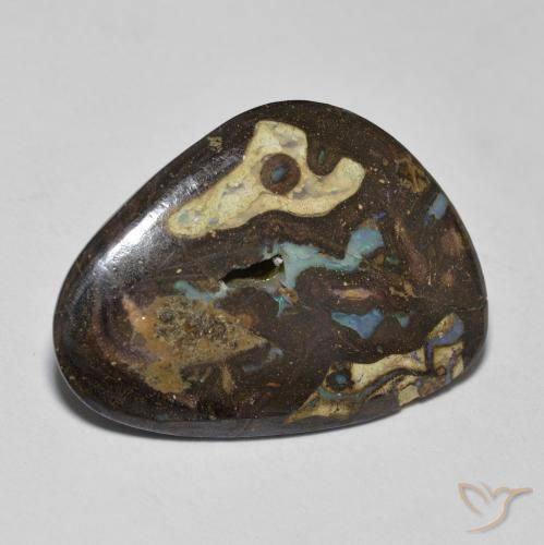 9.26ct طبيعي متعدد الألوان صخر الأوبال, فانسى, غير شفاف