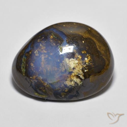 15.18ct طبيعي متعدد الألوان صخر الأوبال, فانسى, غير شفاف