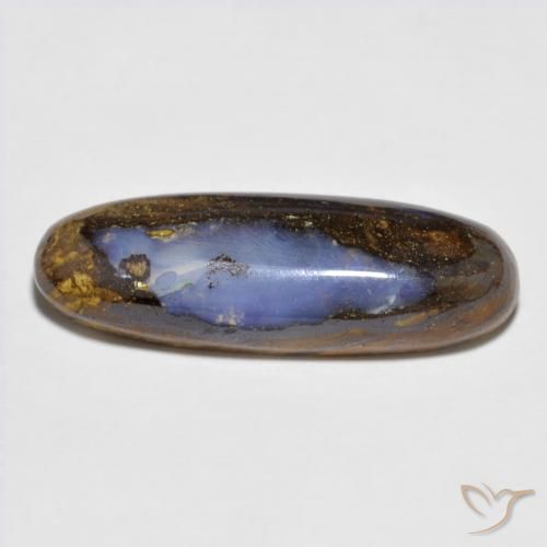 7.43ct طبيعي متعدد الألوان صخر الأوبال, بيضوي, غير شفاف
