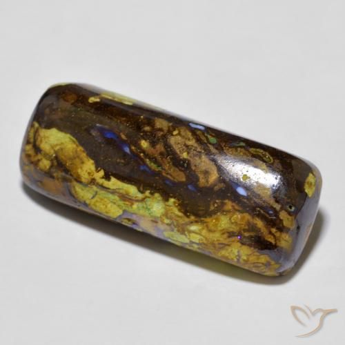 16.30ct طبيعي متعدد الألوان صخر الأوبال, وسادة, غير شفاف