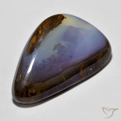 25.02ct طبيعي متعدد الألوان صخر الأوبال, فانسى, غير شفاف