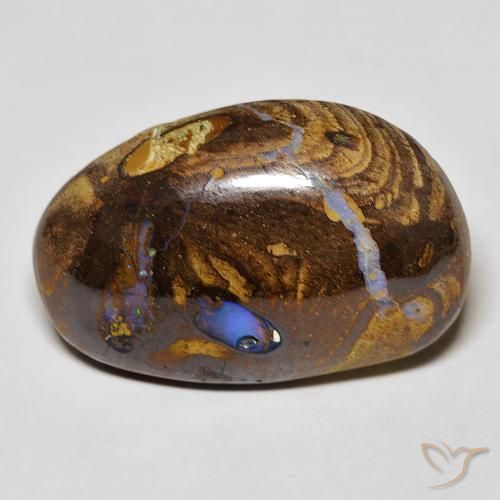 21.16ct طبيعي متعدد الألوان صخر الأوبال, فانسى, غير شفاف