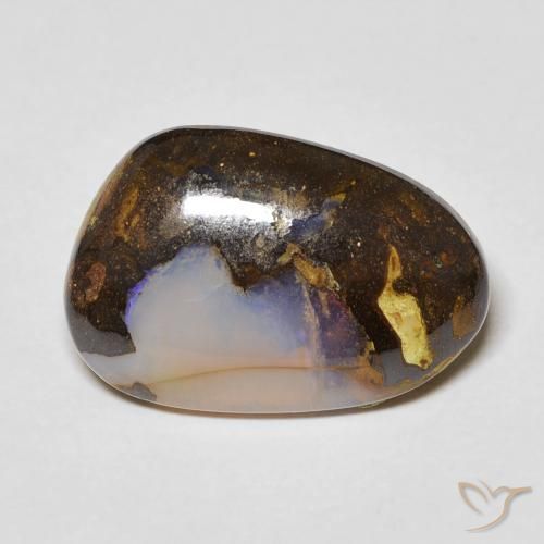 6.10ct طبيعي متعدد الألوان صخر الأوبال, فانسى, شفاف