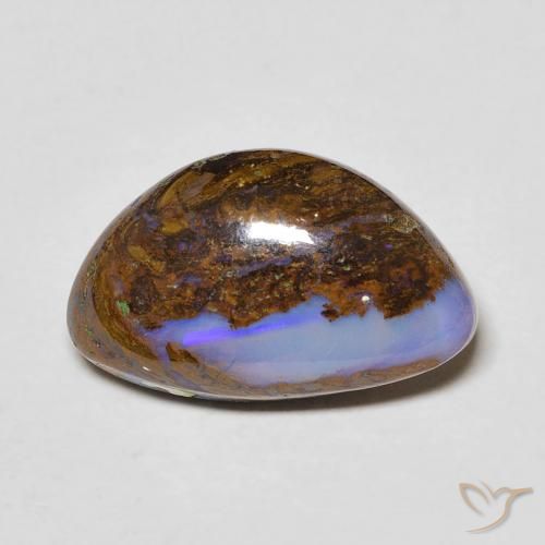 4.92ct طبيعي متعدد الألوان صخر الأوبال, فانسى, غير شفاف