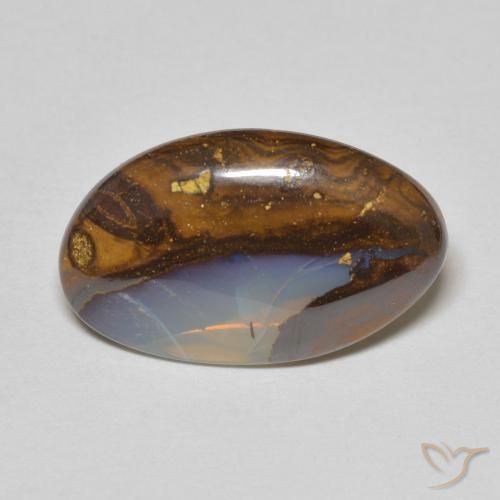 5.77ct طبيعي متعدد الألوان صخر الأوبال, فانسى, نصف شفاف