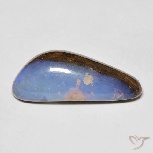 9.45ct طبيعي متعدد الألوان صخر الأوبال, فانسى, غير شفاف