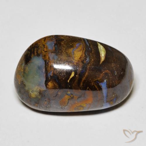 11.23ct طبيعي متعدد الألوان صخر الأوبال, فانسى, غير شفاف