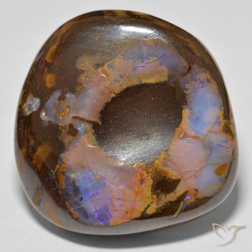 63.70ct طبيعي متعدد الألوان صخر الأوبال, فانسى, غير شفاف