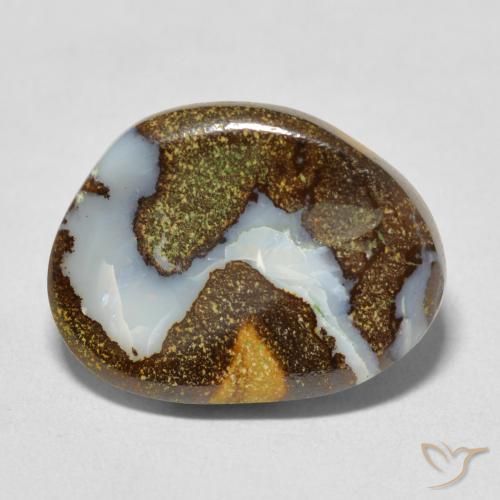 8.60ct طبيعي متعدد الألوان صخر الأوبال, فانسى, غير شفاف