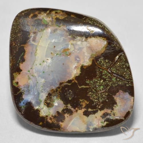 10.68ct طبيعي متعدد الألوان صخر الأوبال, فانسى, غير شفاف